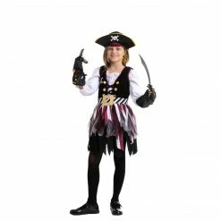 Spooktacular Creations Girls Pirate Costume For Role Play Cosplay