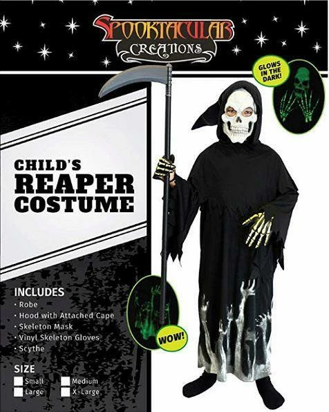 Spooktacular Creations Grim Reaper Costume Cosplay - Child Child Costumes 6 Spooktacular Creations Grim Reaper Costume Cosplay - Child Child Costumes