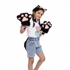 Spooktacular Creations Headwear Pinky Cat Girl Cosplay Accessories