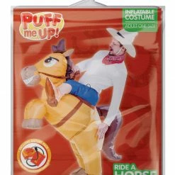 Spooktacular Creations Inflatable Ride-On Cowboy Costume - Adult Adult Costumes