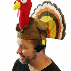 Spooktacular Creations Turkey Hats For Thanksgiving, 2 Pcs Headwear 11 Spooktacular Creations Turkey Hats For Thanksgiving, 2 Pcs Headwear