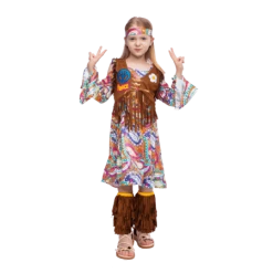 Spooktacular Creations Girl Hippie Cosplay Costume - Child