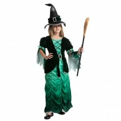 Spooktacular Creations Wicked Green Witch Costume Cosplay - Child 16 Spooktacular Creations Wicked Green Witch Costume Cosplay - Child