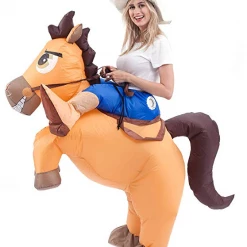 Spooktacular Creations Inflatable Ride-On Cowboy Costume - Adult Adult Costumes