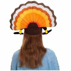 Spooktacular Creations Turkey Hats For Thanksgiving, 2 Pcs Headwear 12 Spooktacular Creations Turkey Hats For Thanksgiving, 2 Pcs Headwear