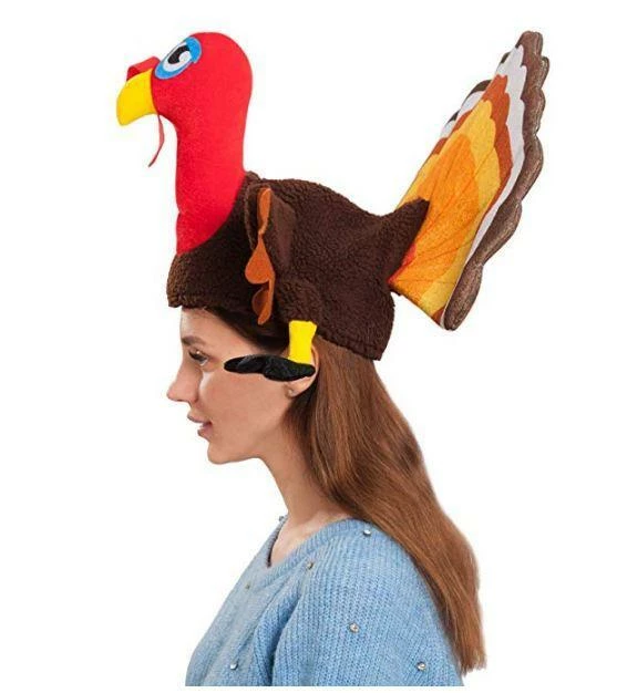 Spooktacular Creations Turkey Hats For Thanksgiving, 2 Pcs Headwear 5 Spooktacular Creations Turkey Hats For Thanksgiving, 2 Pcs Headwear