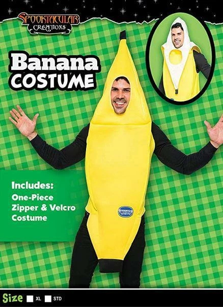 Spooktacular Creations Adult Costumes Banana Costume Set - Adult 6 Spooktacular Creations Adult Costumes Banana Costume Set - Adult