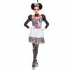 Spooktacular Creations Adult Costumes Sexy Creepy Evil Scary Clown Costume For Women - Adult 1 Spooktacular Creations Adult Costumes Sexy Creepy Evil Scary Clown Costume For Women - Adult