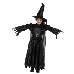 Spooktacular Creations Child Costumes Black Witch Costume Cosplay For Girls