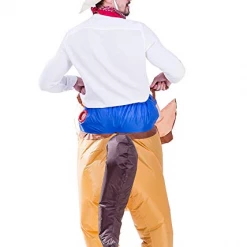 Spooktacular Creations Inflatable Ride-On Cowboy Costume - Adult Adult Costumes