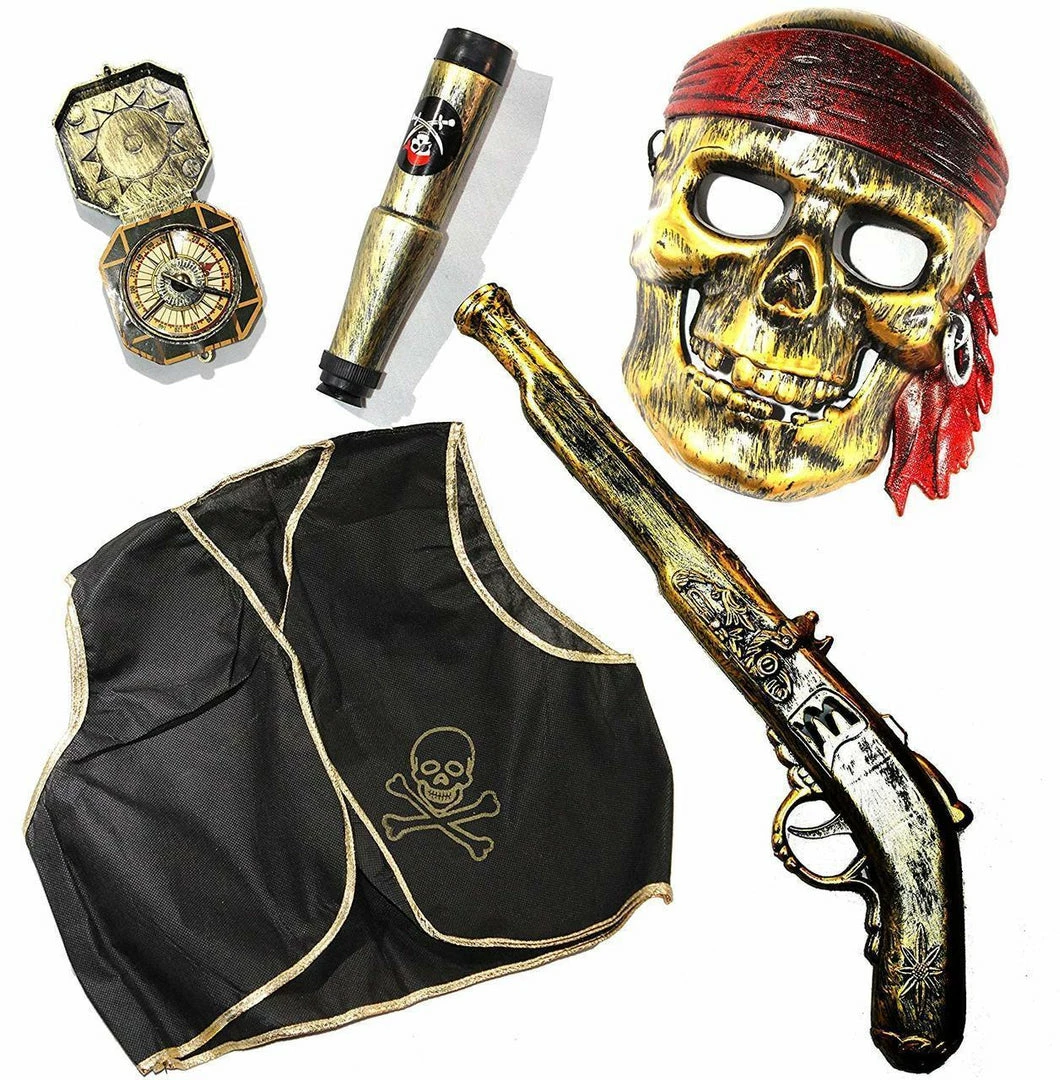 JOYIN Cosplay Pirate Toy Costume Accessories Set. Props 3 JOYIN Cosplay Pirate Toy Costume Accessories Set. Props