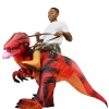 Spooktacular Creations Inflatable Ride-On Red Raptor Costume -Adult Animal Costumes