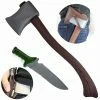 Spooktacular Creations Props Lumberjack Axe & Knife Costume Accessory Set Cosplay Kit