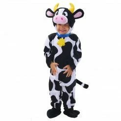 Spooktacular Creations Cow Costume For Role Play Cosplay- Child