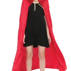 Spooktacular Creations Scary Costumes Hooded Velvet Cloak Cape Costume Cosplay - Adult 8 Spooktacular Creations Scary Costumes Hooded Velvet Cloak Cape Costume Cosplay - Adult