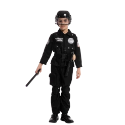 Spooktacular Creations SWAT Officer Costume Role Play Cosplay - Child