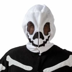 Spooktacular Creations Skeleton/ Day Of The Dead Skeleton Onesie Pajama Costume - Adult