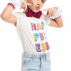 Spooktacular Creations Headwear White Bunny With Sequins Cosplay Accessories Set