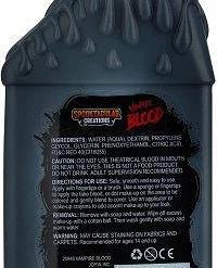 Spooktacular Creations 16oz Liquid Fake Blood Cosplay Makeup, 2 Packs Makeup & Blood