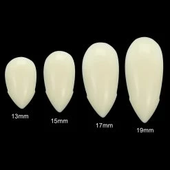 Spooktacular Creations Makeup & Blood Vampire Fangs False Teeth Cosplay Kit , 6 Pcs