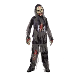 Spooktacular Creations Scary Costumes Horror Black Zombie Costume Cosplay - Child 10 Spooktacular Creations Scary Costumes Horror Black Zombie Costume Cosplay - Child