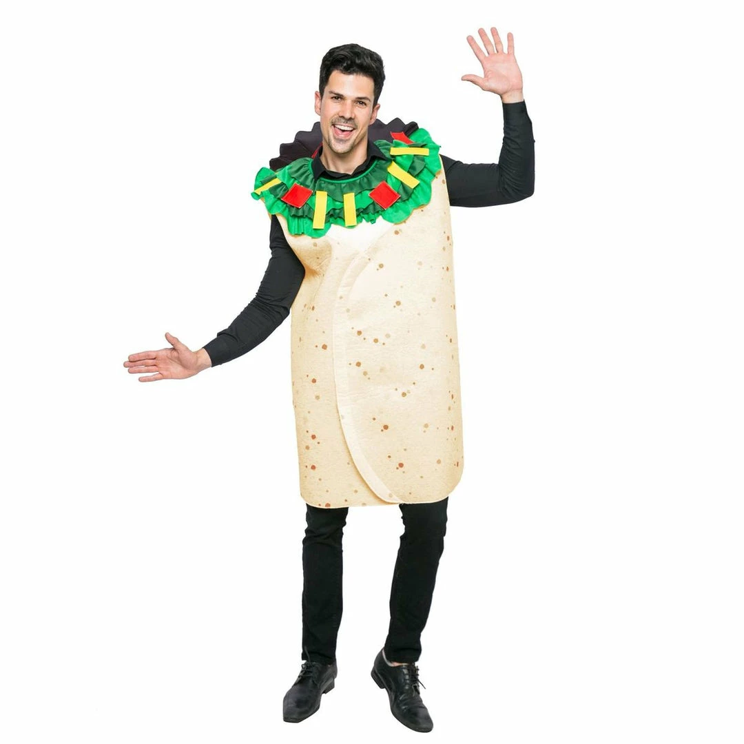 Spooktacular Creations Matching Costumes Burrito Costume - Adult 4 Spooktacular Creations Matching Costumes Burrito Costume - Adult