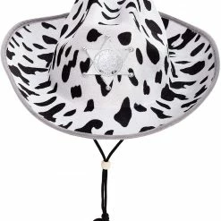 Spooktacular Creations Cow Print Cowboy Hats, 2 Pack Child Costumes 9 Spooktacular Creations Cow Print Cowboy Hats, 2 Pack Child Costumes