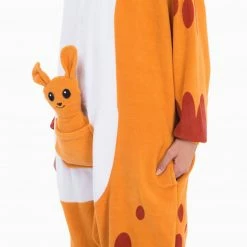 Spooktacular Creations Kangaroo Onesie Costume Pajamas - Adult Animal Costumes
