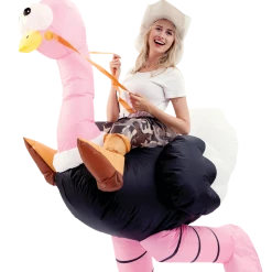 Spooktacular Creations Ostrich Ride-On Inflatable Costume - Adult Adult Costumes