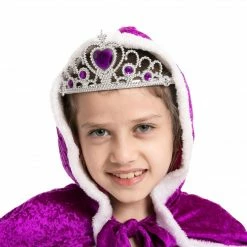 Spooktacular Creations Princess Costume Cosplay Accessories Set (Purple)