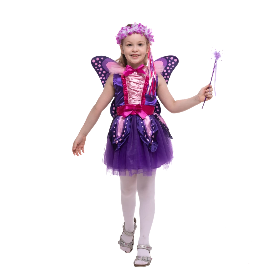 Spooktacular Creations Girl Purple Fairy Costume Cosplay 8 Spooktacular Creations Girl Purple Fairy Costume Cosplay