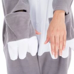 Spooktacular Creations Sloth Animal Onesie Pajama Costume - Adult Animal Costumes