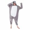 Spooktacular Creations Sloth Animal Onesie Pajama Costume - Adult Animal Costumes