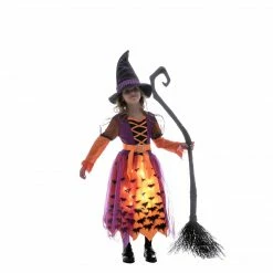 Spooktacular Creations LED Light Up Polka Dots Witch Tutu Costume For Role Play Cosplay- Child