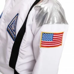 Spooktacular Creations White Astronaut Costume Role Play Cosplay - Child
