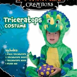 Spooktacular Creations Triceratops Dinosaur Costume - Child Babies/ Toddlers