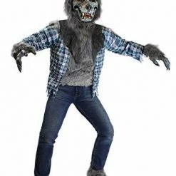 Spooktacular Creations Werewolf Deluxe Costume Set For Children