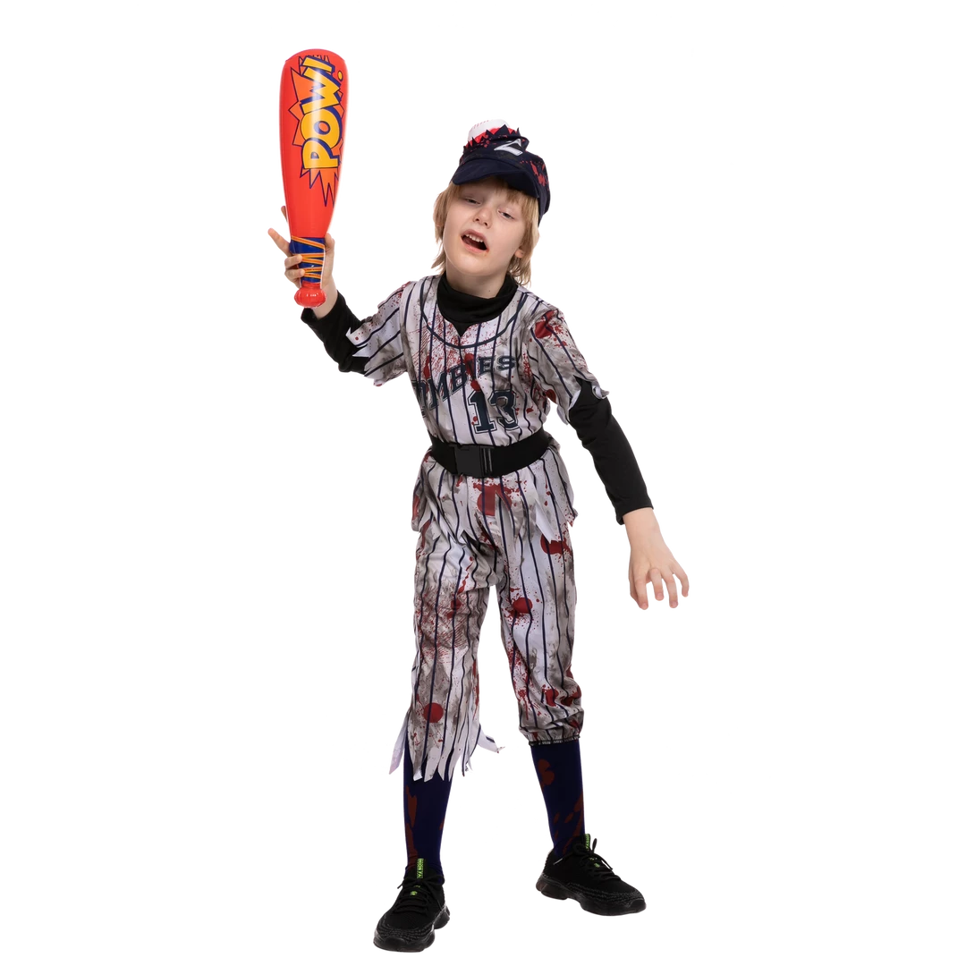 Spooktacular Creations Scary Baseball Player Zombie Costume Cosplay - Child 8 Spooktacular Creations Scary Baseball Player Zombie Costume Cosplay - Child