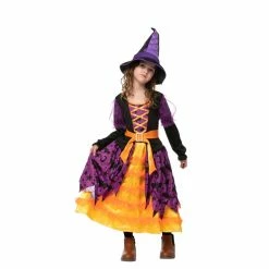 Spooktacular Creations Child Costumes LED Light Up Bat Witch Tutu Costume For Role Play Cosplay- Child