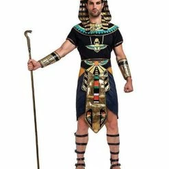 Spooktacular Creations Matching Costumes Men's Pharaoh Costume Cosplay - Adult