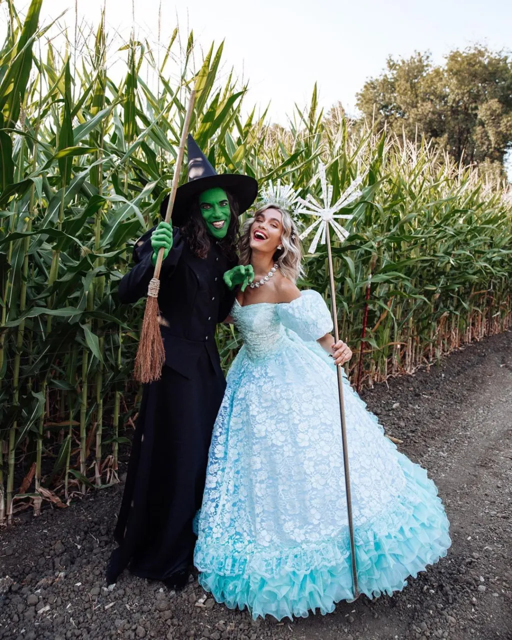 Halloween Haven -Halloween Haven Wicked Elphaba and Glinda best duo Halloween costumes for couples